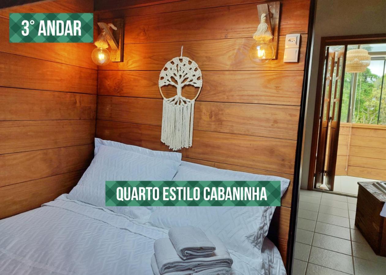 Incrivel Casa Com Hidro-Bikes-Centro De Gramado 3Q Villa Buitenkant foto